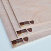指接板橡胶木实木家具板材E0级进口原木衣柜板齿接板直接板直拼板插接板材橡木集成板